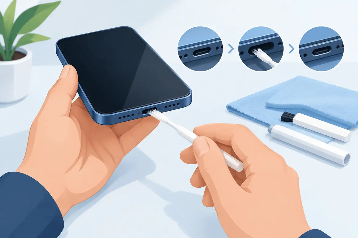 How to Clean Charging Ports Without Damage