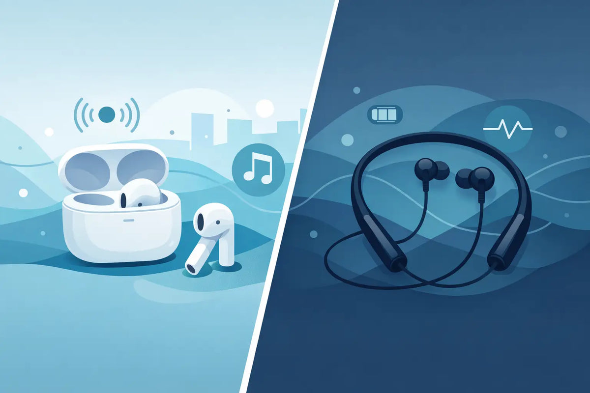 Bluetooth Earbuds vs Neckband: Which Fits You?