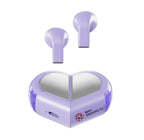 cute earphone purple