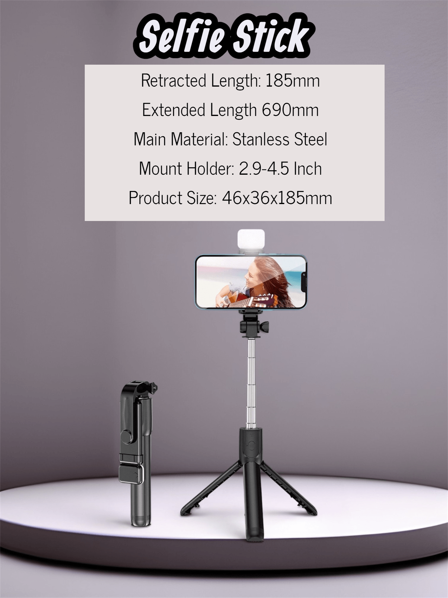 selfiestick_fill light